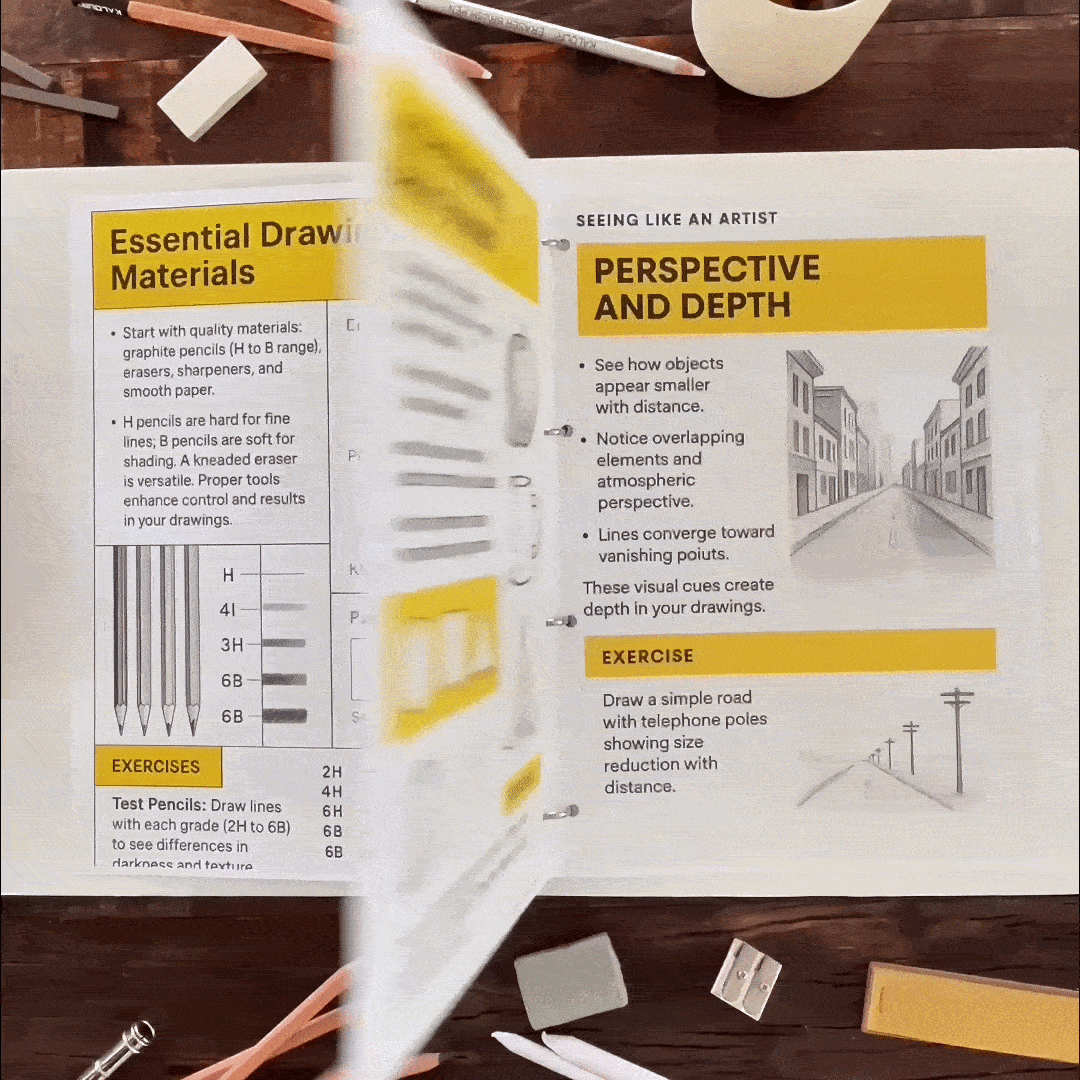 1,000+ FREE Pencil Drawing Techniques